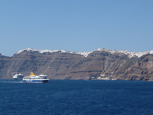 Die Insel Santorini